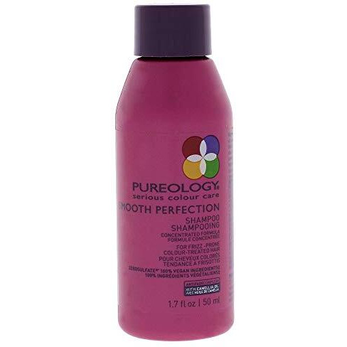 Pureology Smooth Perfection Shampoo | For Frizz-Prone Color Treated Hair | Sulfate-Free | Vegan