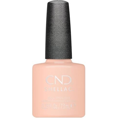 CND Shellac Gel Nail Polish, Long-lasting NailPaint Color with Curve-hugging Brush, Pink Polish, 0.25 fl oz