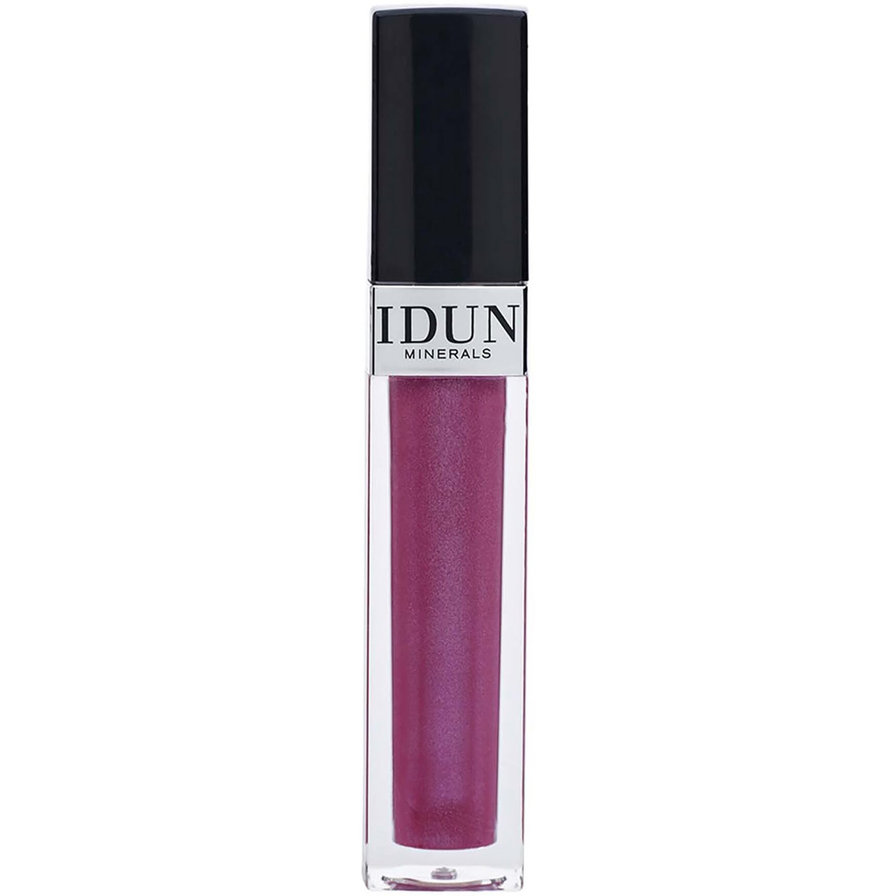 IDUN Minerals Lip Gloss - Soft, Creamy Formula for Velvet Soft, Shiny Pout - Intense Vitamin E Hydration for Dry, Chapped Lips - Non-Sticky, Long Lasting Pigment - 005 Violetta - 0.27 oz