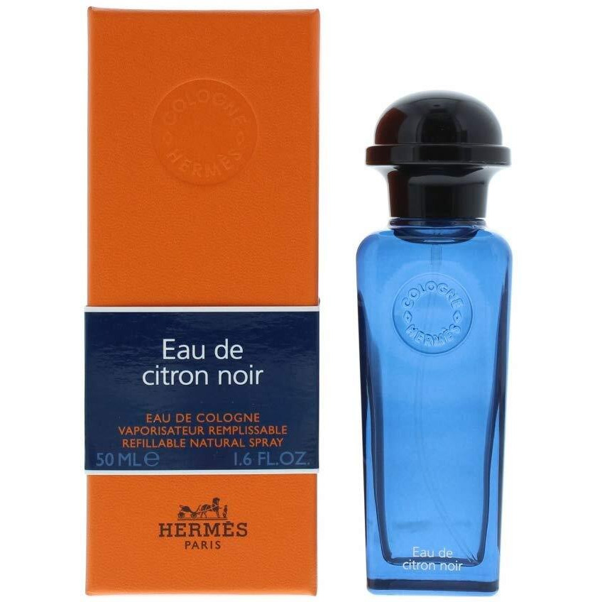 Hermes Eau De Citron Noir For Men Eau De Cologne Refillable 1.7 Ounce