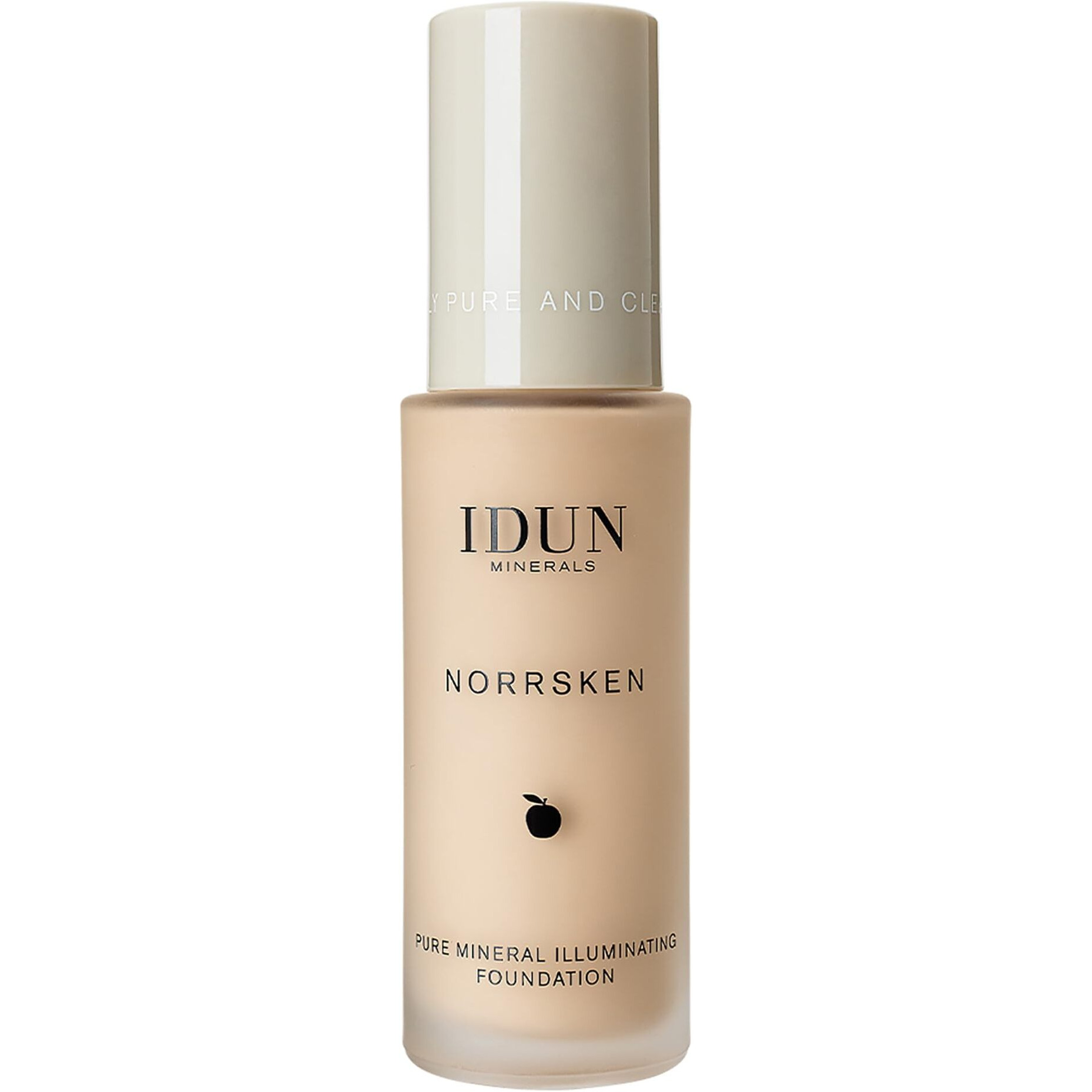 IDUN Minerals Liquid Norrsken Foundation - Silky Smooth Coverage - Luminous, Dewy Finish for Dry and Dull Skin - Water Resistant and Vegan Makeup - 207 Disa - Neutral Light - 1.01 oz