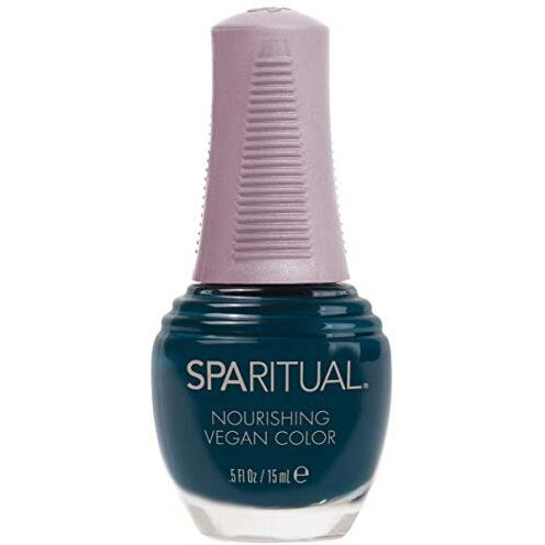 SPARITUAL Nourishing Vegan Color | Royal Treatment 0.5 fl oz | One-Step Nail Polish Formula