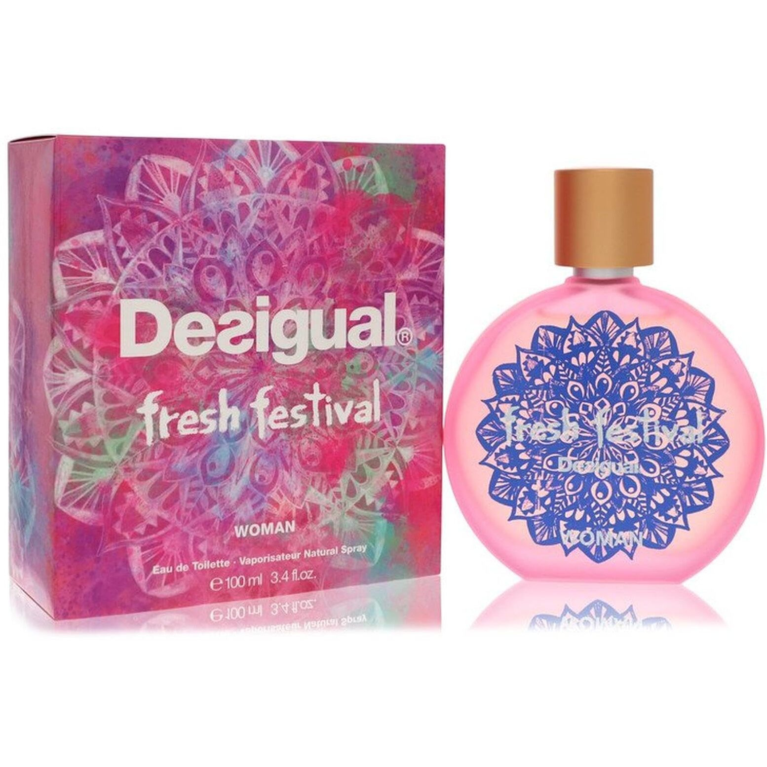 Desigual Fresh Festival Edt Spray 3.4 Oz