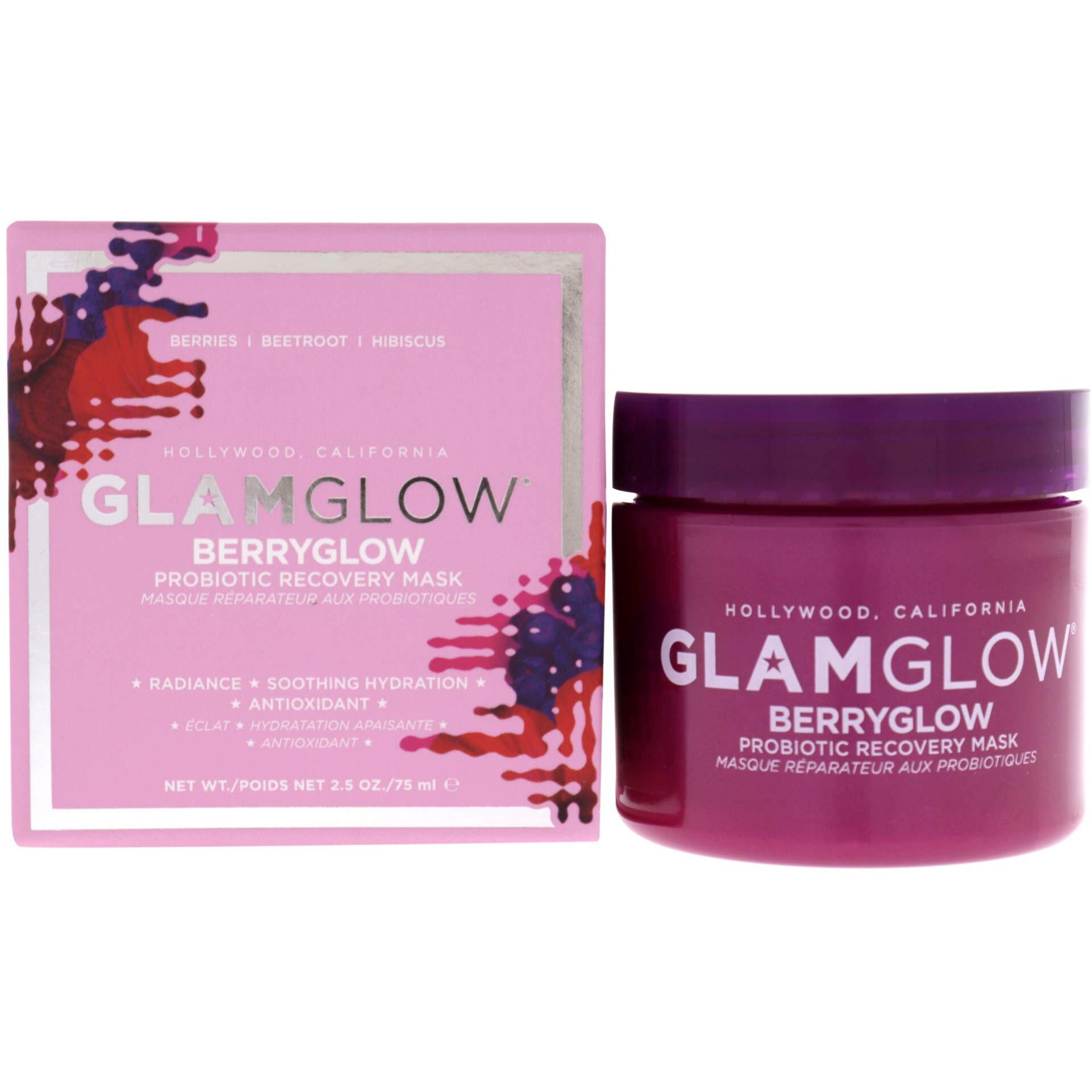 Berryglow Probiotic Recovery Mask by Glamglow for Unisex - 2.5 oz Mask