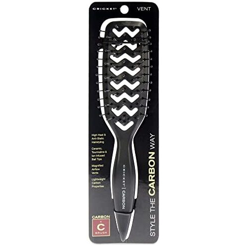 Carbon Vent by Cricket for Unisex - 1 Pc Hair Brush