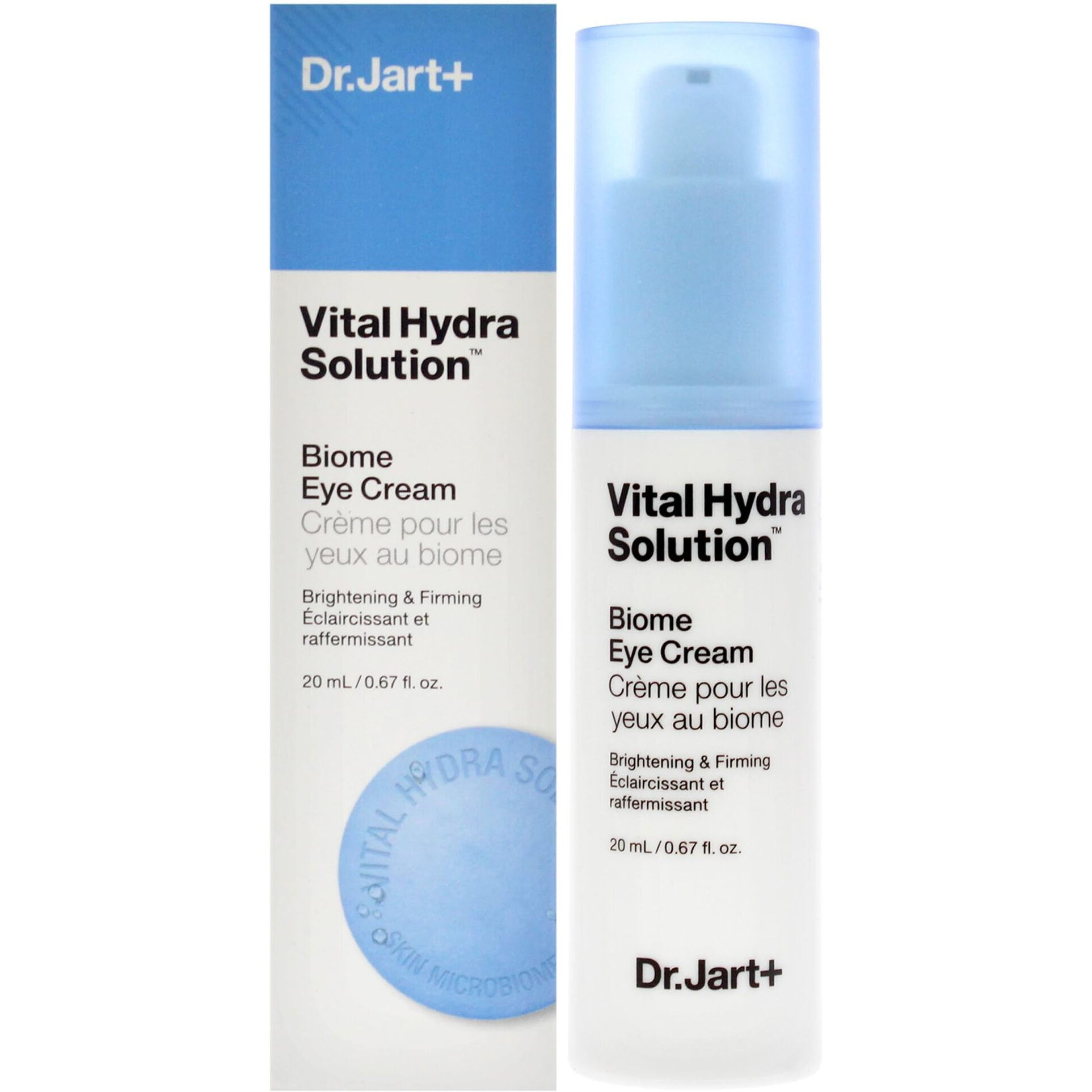 Dr. Jart+ Vital Hydra Solution Biome Eye Cream for Unisex - 0.67 oz Cream