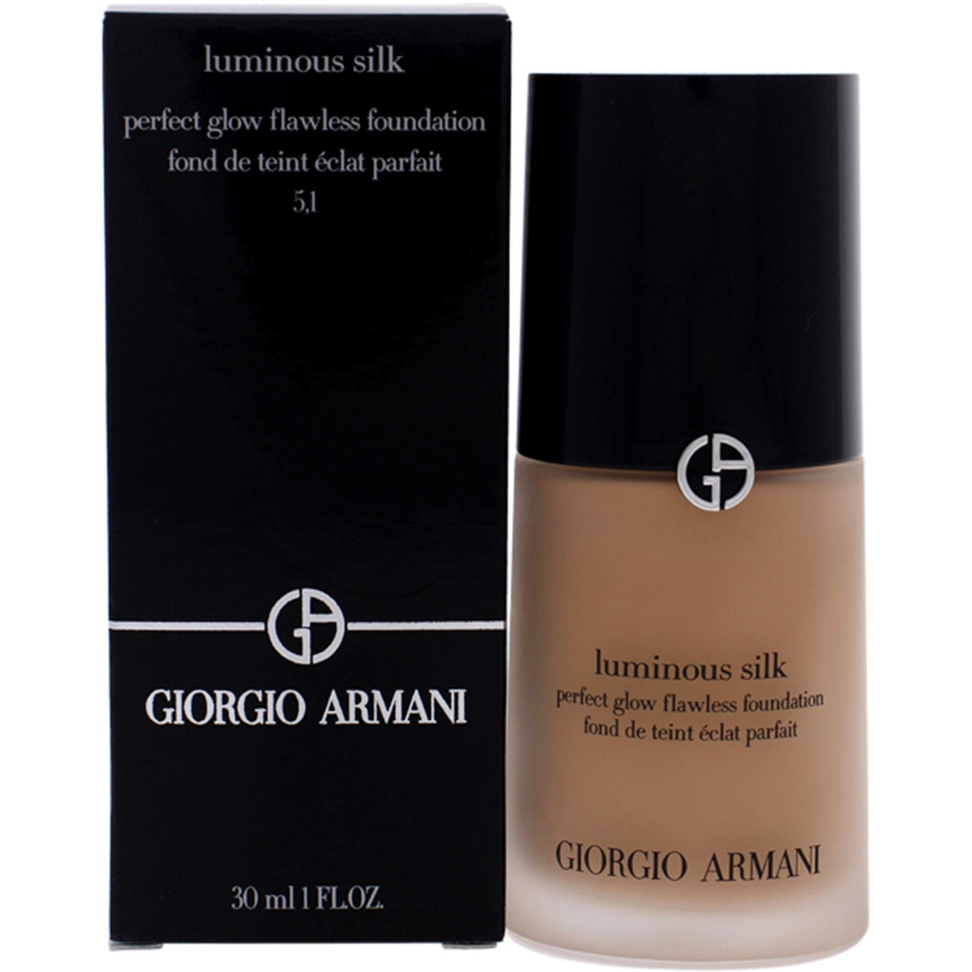 Giorgio Armani Luminous Silk Perfect Glow Flawless Foundatiion 5.1 LIGHT TO MEDIUM, PINK 30 ml / 1 oz