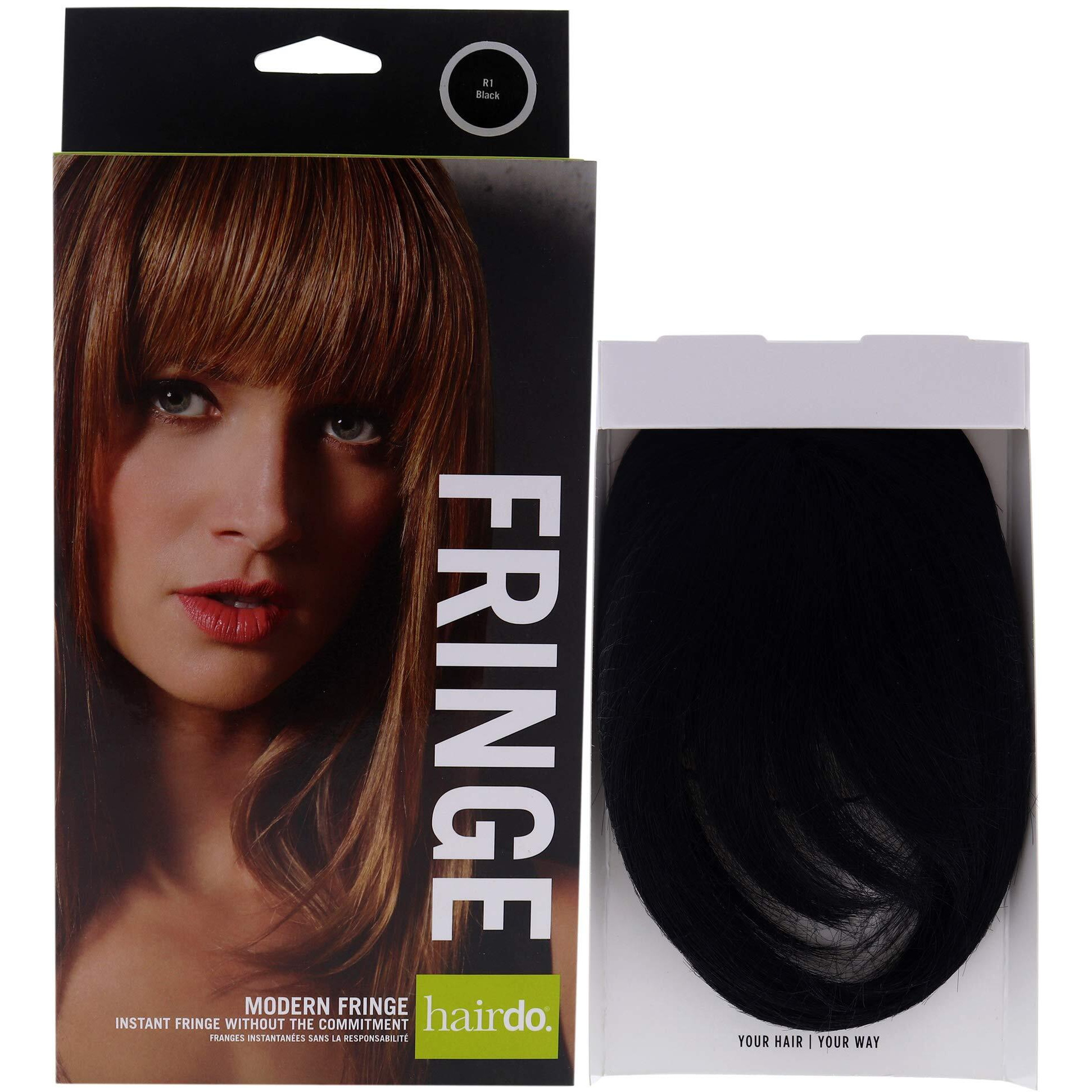 Hairdo I0085994 Modern Fringe Clip in Bang Hair Extension for Womens44 R1 Black