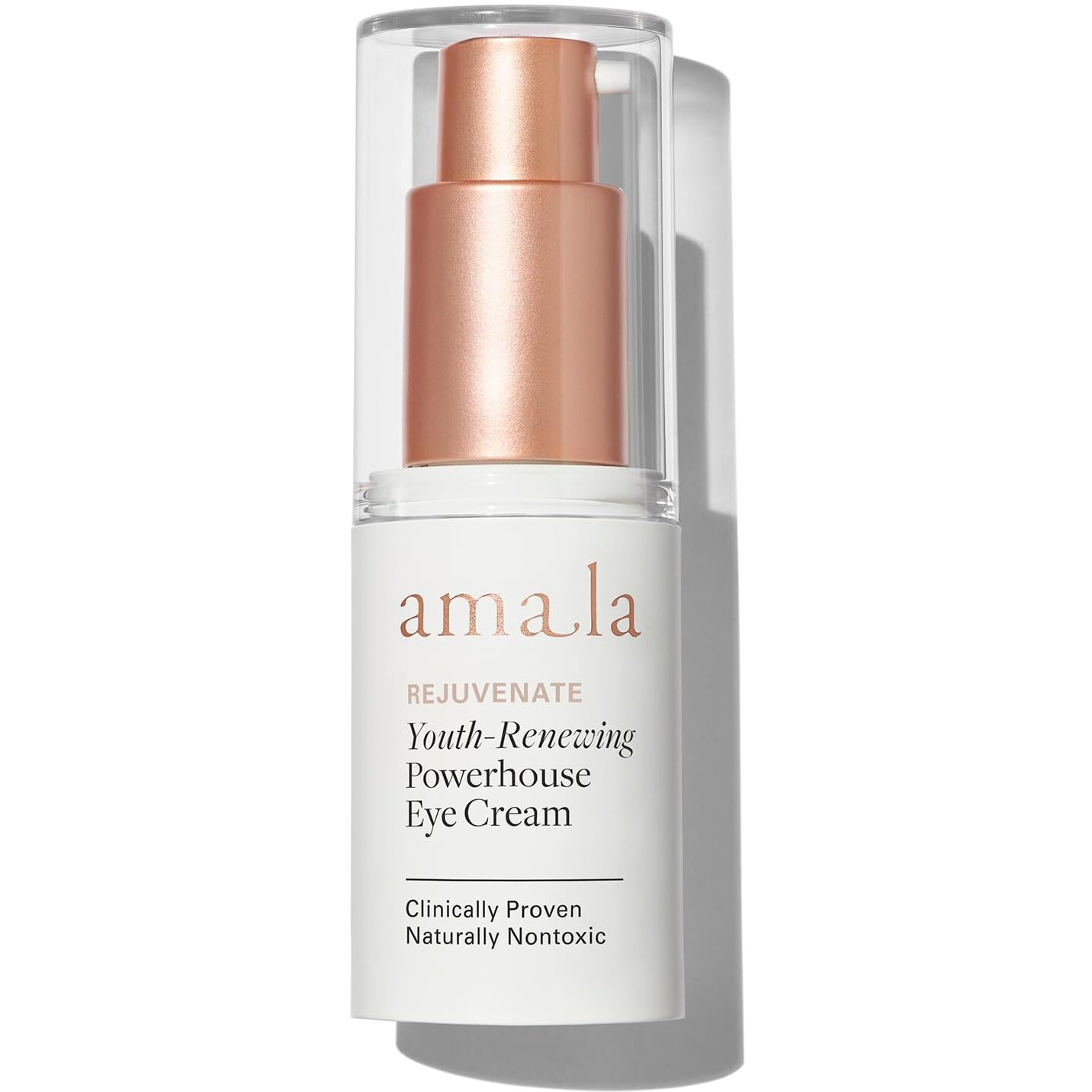 Amala Youth-Renewing Powerhouse Eye Cream - Anti-Aging Cream that Targets Dark Circles, Puffiness and Under Eye Bags with French Pine Extract, Moth Bean Retinol-Alternative and Cupuacu Butter (15ml)