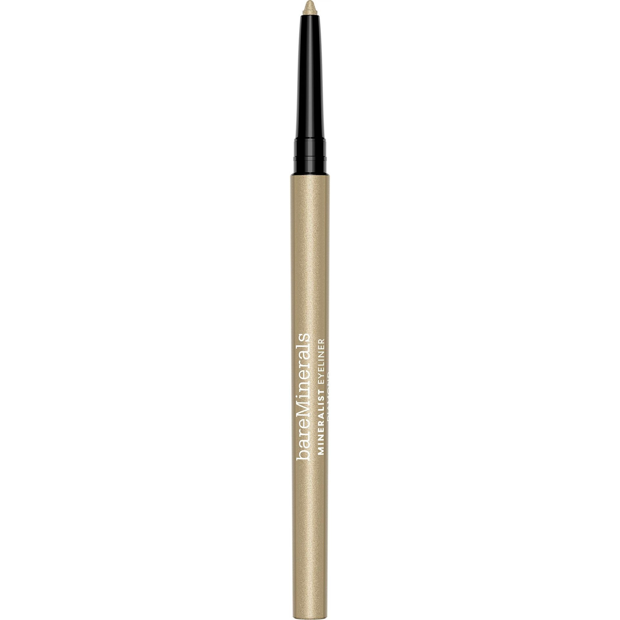 bareMinerals Mineralist Lasting Eyeliner, Mineral-Based Waterproof Eyeliner, Long-Lasting Blendable Color, Safe for Waterline, Retractable, Vegan