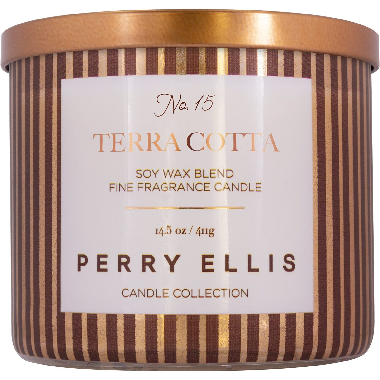 Perry Ellis Candle Scented Candles, Terra Cotta Soy Candle