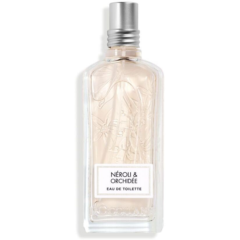 L'OCCITANE Neroli & Orchidee Eau de Toilette Enchanting and Radiant Fragrance, Citrus Scent Paired with Notes of Sophisticated Orchid and Sparkling Florals, 2.5 Fl. Oz