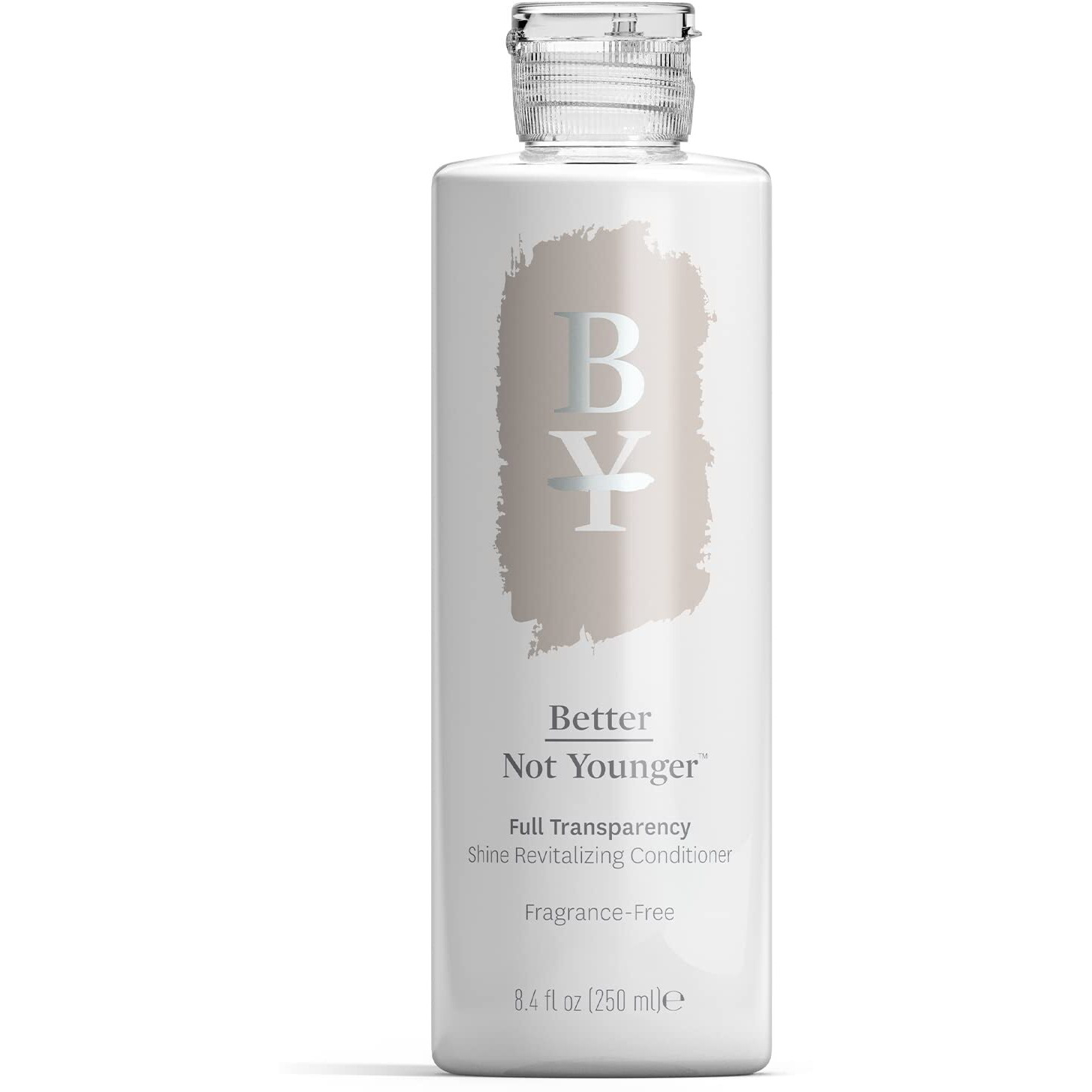 Better Not Younger Full Transparency Shine Revitalizing Conditioner, Frangrance Free, 8.4 Fl Oz