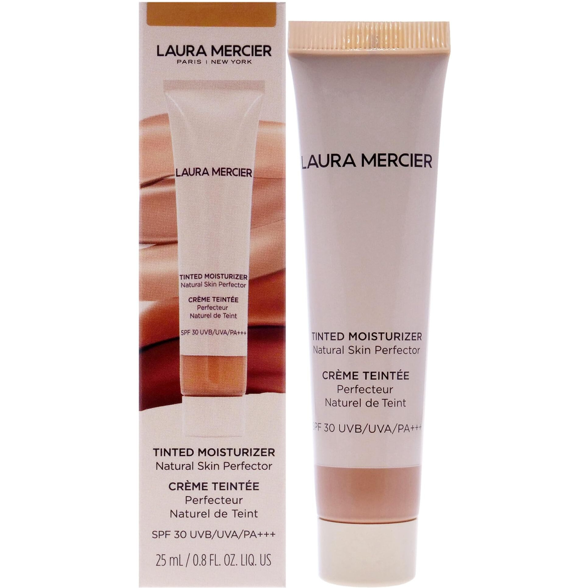 Tinted Moisturizer Natural Skin Perfector Mini SPF 30-4WN Tawny by Laura Mercier for Women - 0.8 oz Foundation