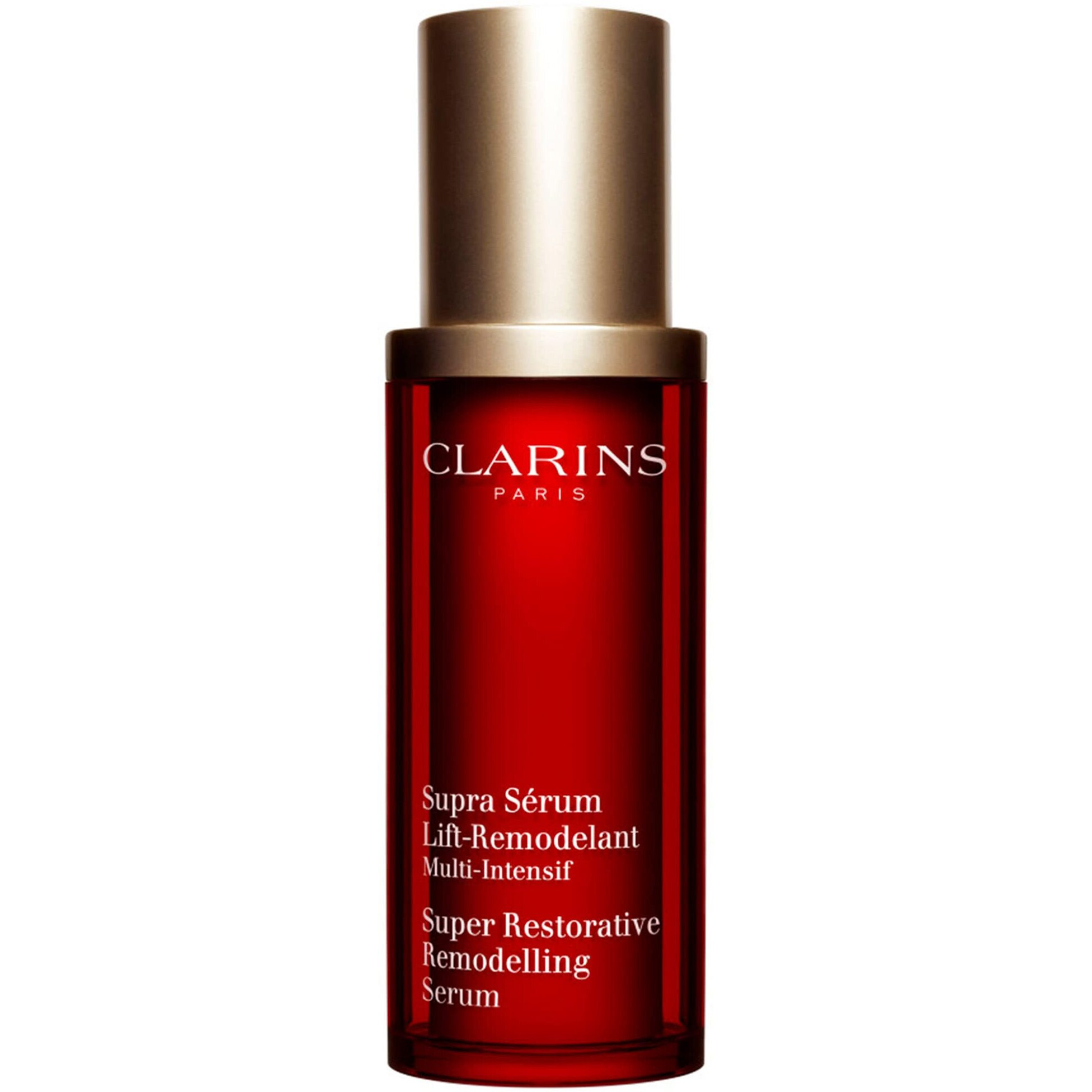 Clarins Super Restorative Remodelling Anti-Aging Serum For Mature Skin Weakened By Hormonal Changes | Replenishes, Illuminates and Helps Visibly Define Facial Contours, 1 Fl Oz (Pack of 1)