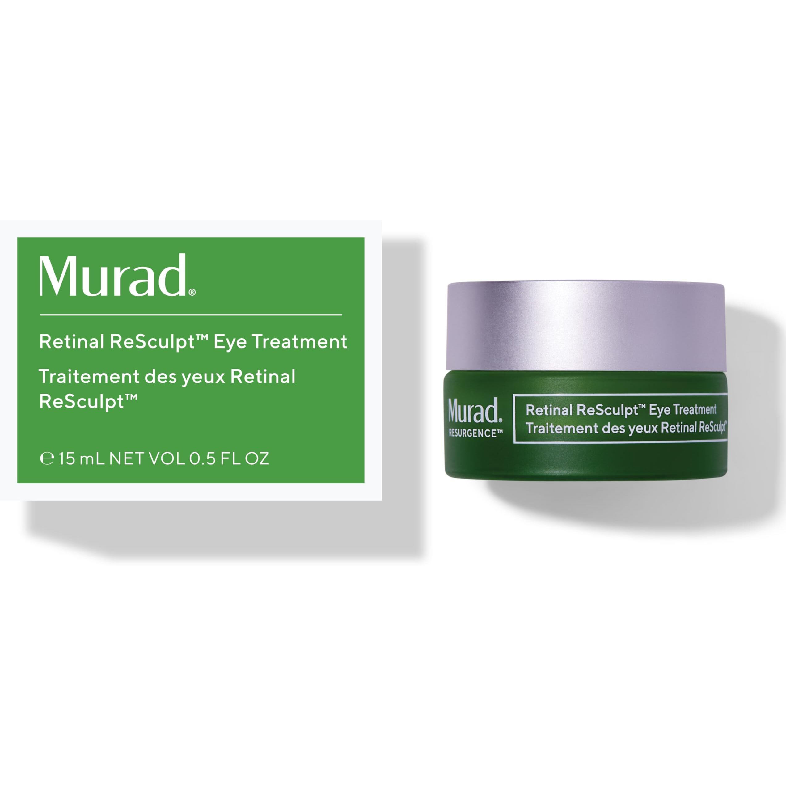 Murad Retinal ReSculpt Eye Lift Treatment - Anti-Aging Eye Cream Lifts and Improves Sagging - Encapsulated Vitamin A Eye Care Firms Droopy Eyelids, Reduces Lines and Wrinkles - 0.5 FL OZ