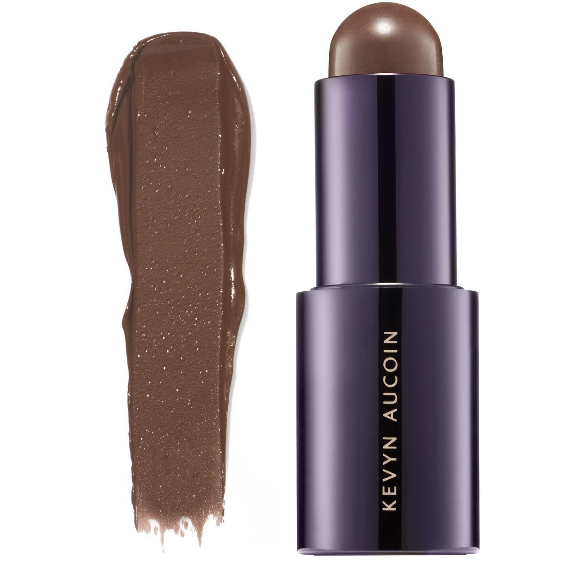 Kevyn Aucoin The Contrast Stick, Define color (deep rich red brown, cooler undertone) A contour makeup crayon for adding angles, depth, structure and definition. All-day pigments. Made in Italy.