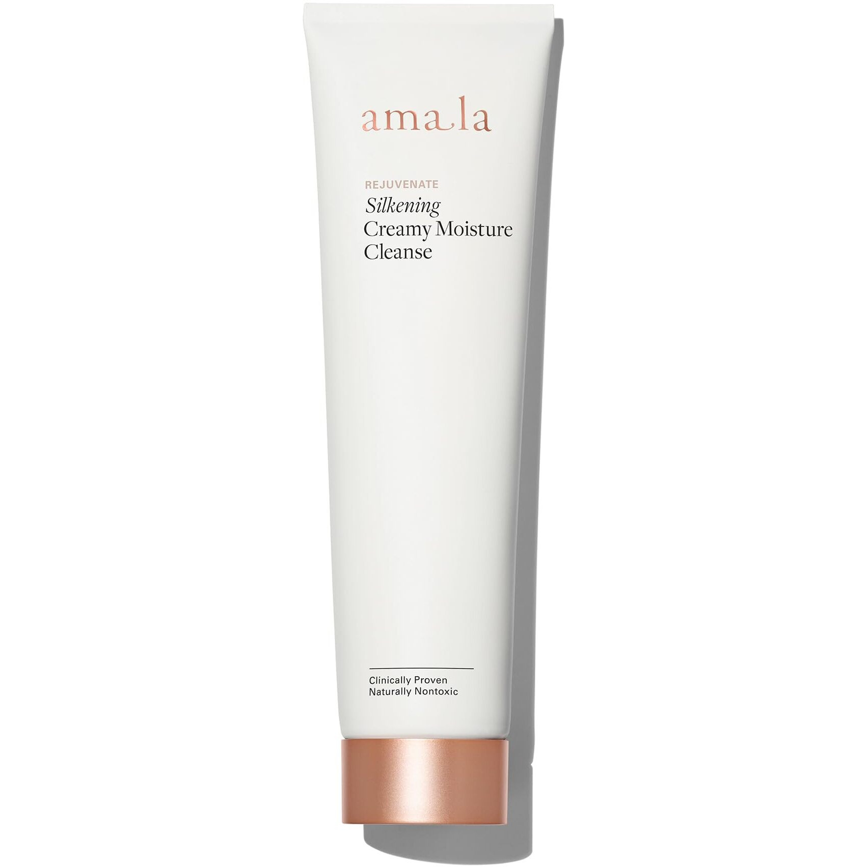 Amala Silkening Creamy Moisture Cleanse Naturally lifts away Make Up and Pore Clogging Debris with Lactic Acid, Chia Seed Polysaccharides, Cupuacu Butter (150ml)