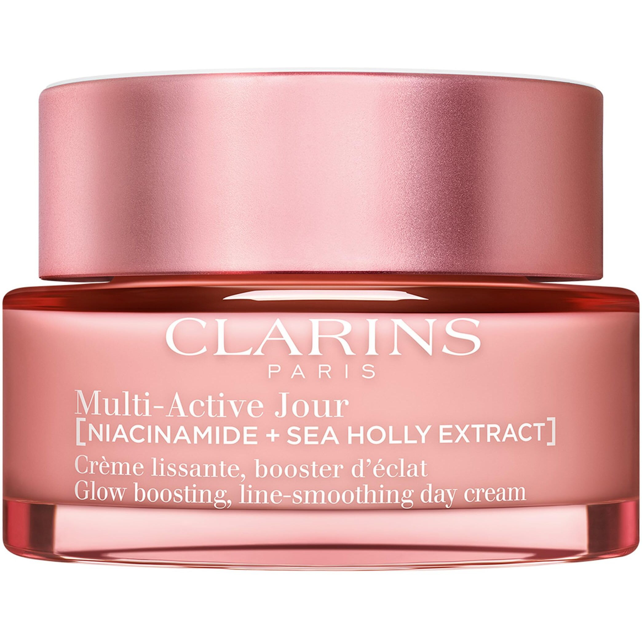 Clarins Multi-Active Day Moisturizer with Niacinamide | Smooth Fine Lines | Visibly Tighten Pores | Even Tone and Texture | Boost Glow | Strengthen Moisture Barrier | Dry Skin Type | 1.7 Ounces