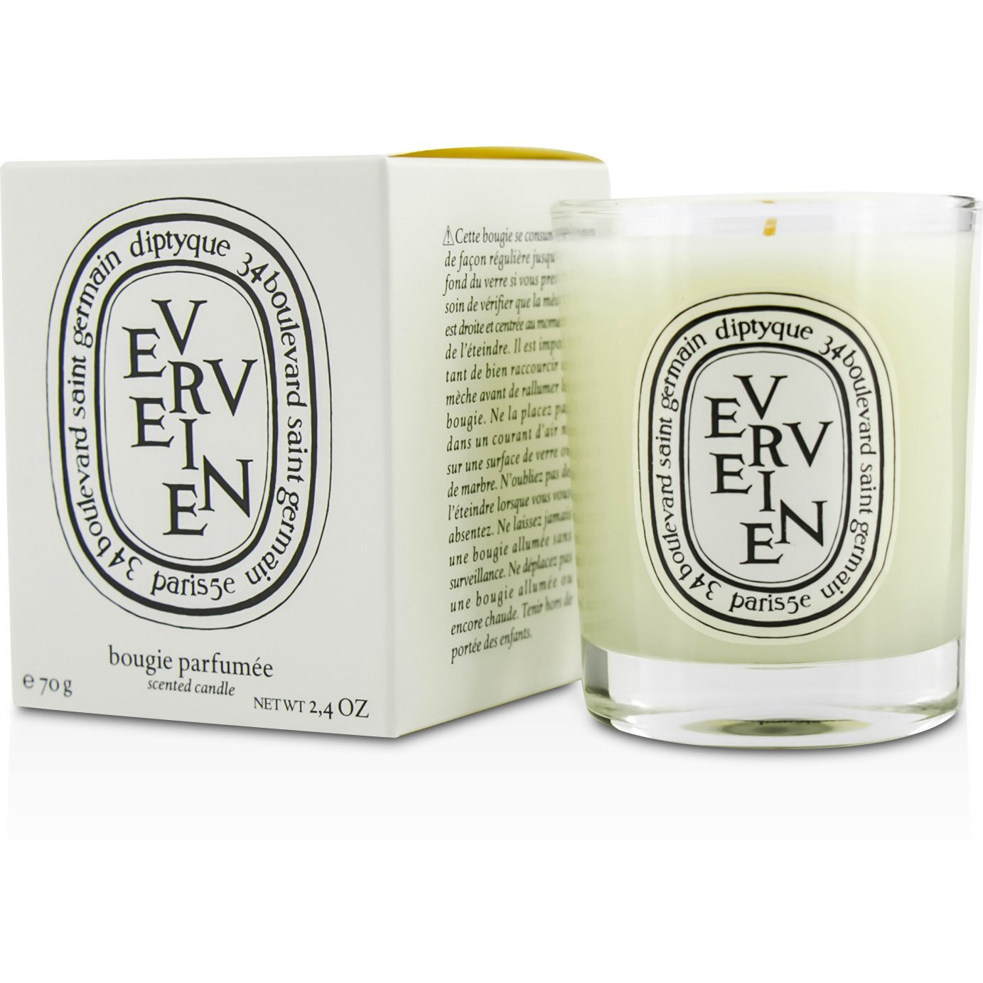 Verveine (Verbena) Mini Candle 70 g by Diptyque