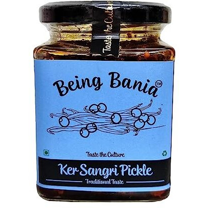 Being Bania Premium Homemade Handmade Ker Kair Sangri Pickle, 250gm in glass jar | Marwadi Rajasthani | Delicacy pickle | Teet Dela Panchkuta | 100% Natural Achar | Mix Achar, Mixed pickle |