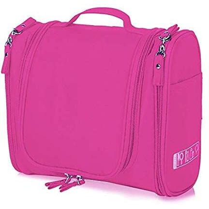 EAYIRA Fabric Toiletry Bag (Pink_TSB-7-PINK_10)