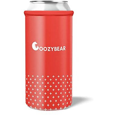 Coozybear 500ml Premium Can Coozy/650ml Bottle Sleeve, Drink Insulator,Can Cooler (Design 26)