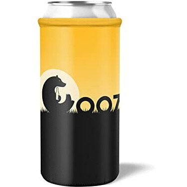 Coozybear 500ml Premium Can Coozy/650ml Bottle Sleeve, Drink Insulator,Can Cooler (Design 28)