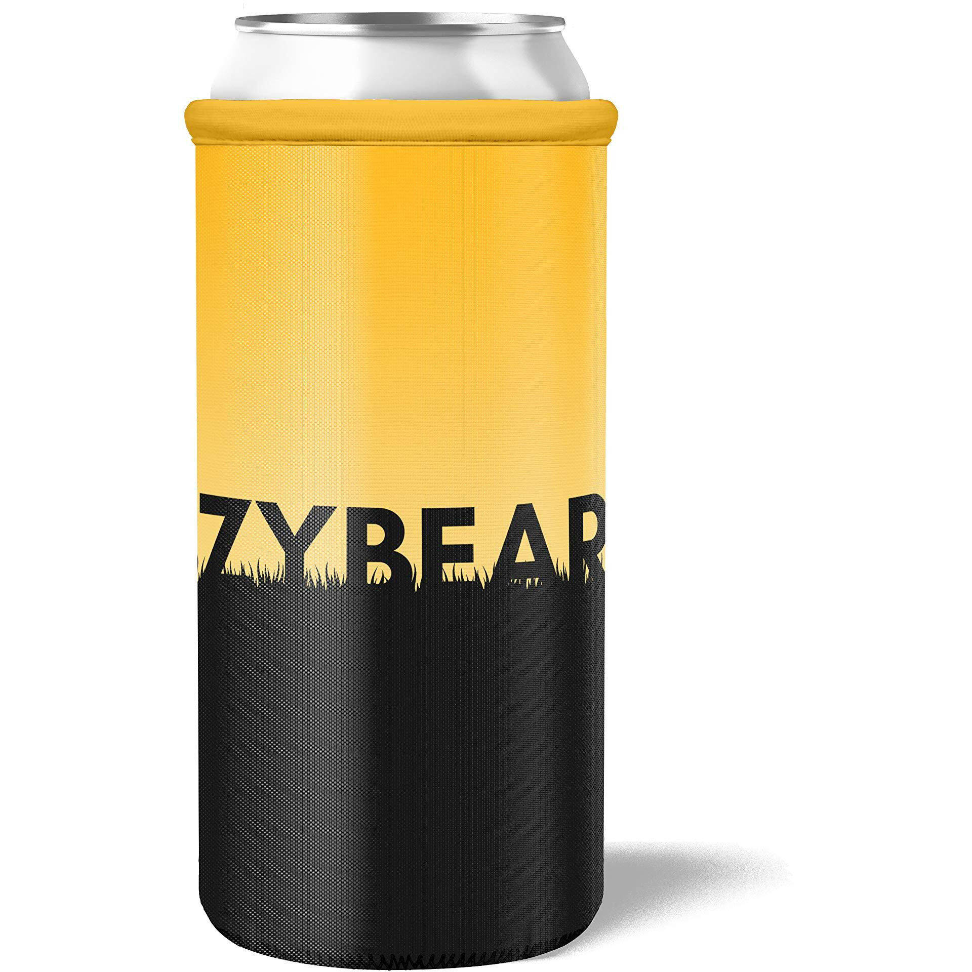 Coozybear 500ml Premium Can Coozy/650ml Bottle Sleeve, Drink Insulator,Can Cooler (Design 28)