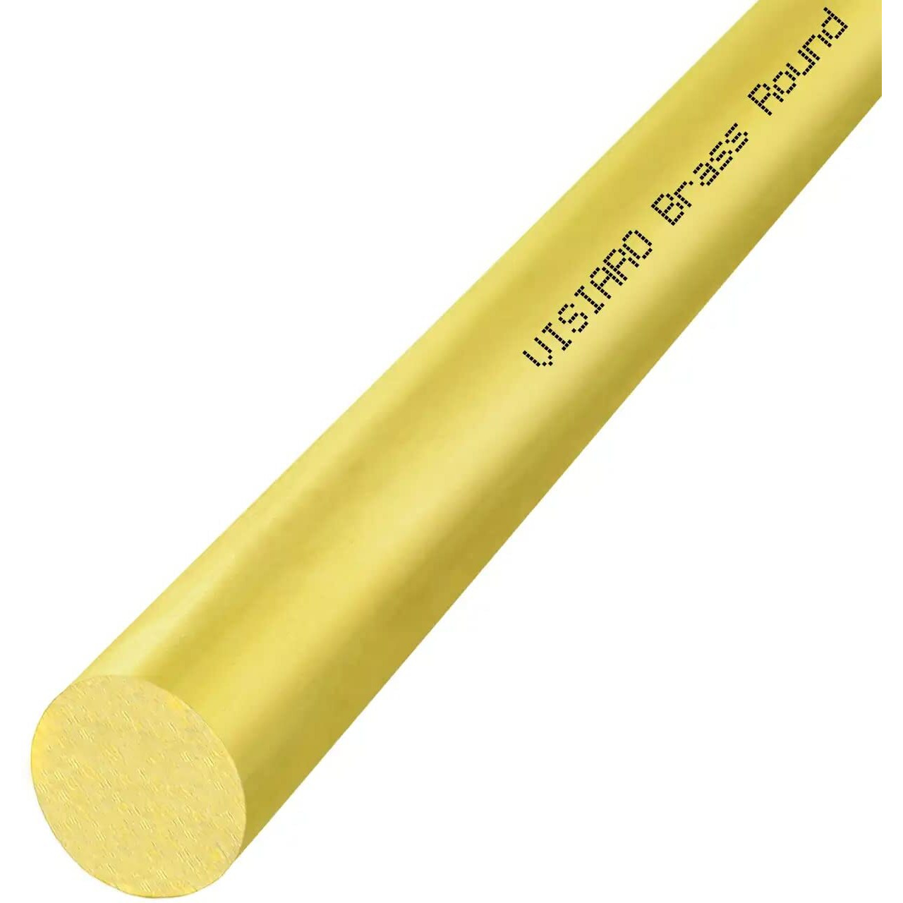 Visiaro Hard Brass Round Bar Rod, 1ft, Outer Dia 3 mm, Pack of 1