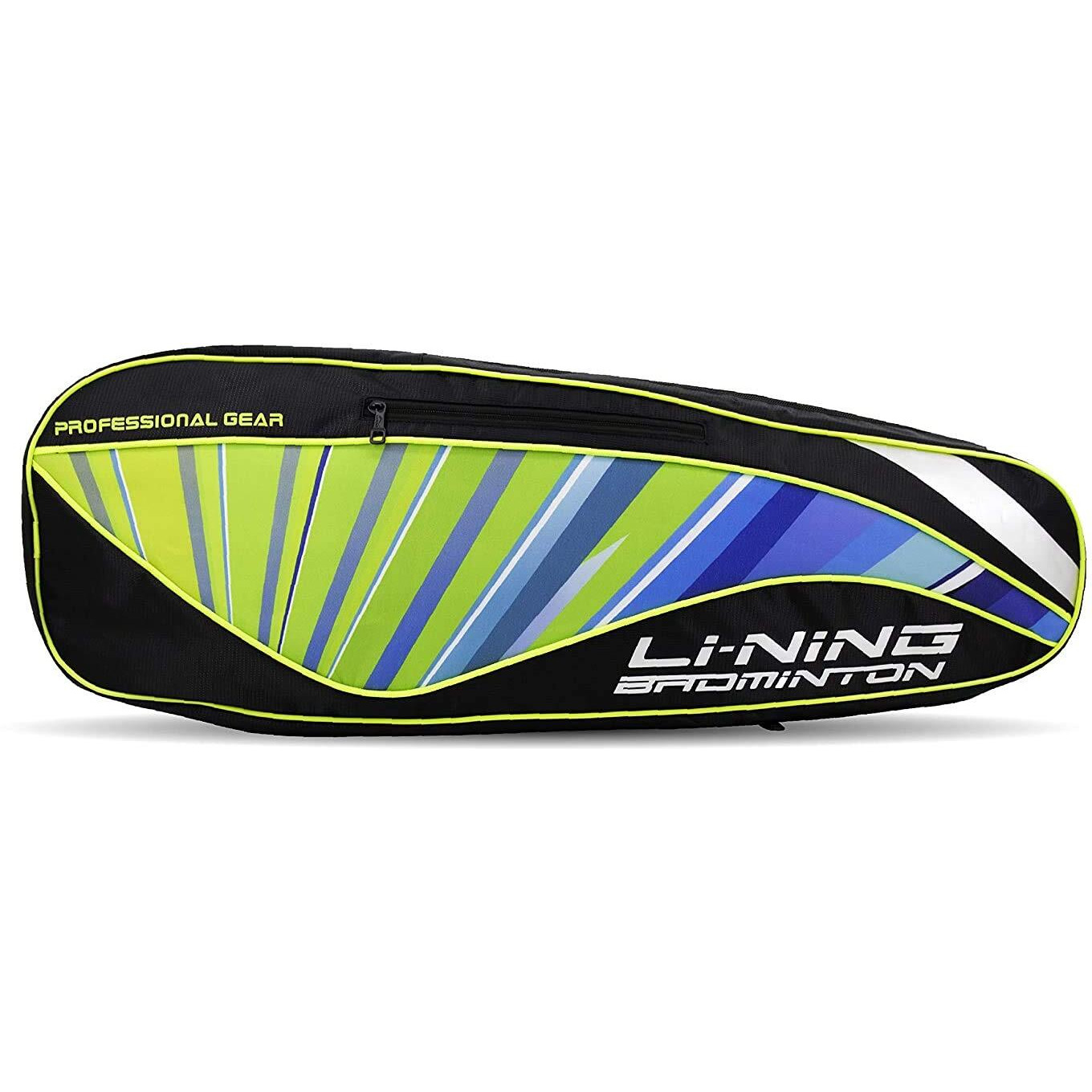 Li-Ning ABDP444 - 1 2 in 1 Polyester Badminton Racket Bag (Black, Large) | Duffle | Light - Weight | Unisex - Men, Boys, Girls, Women