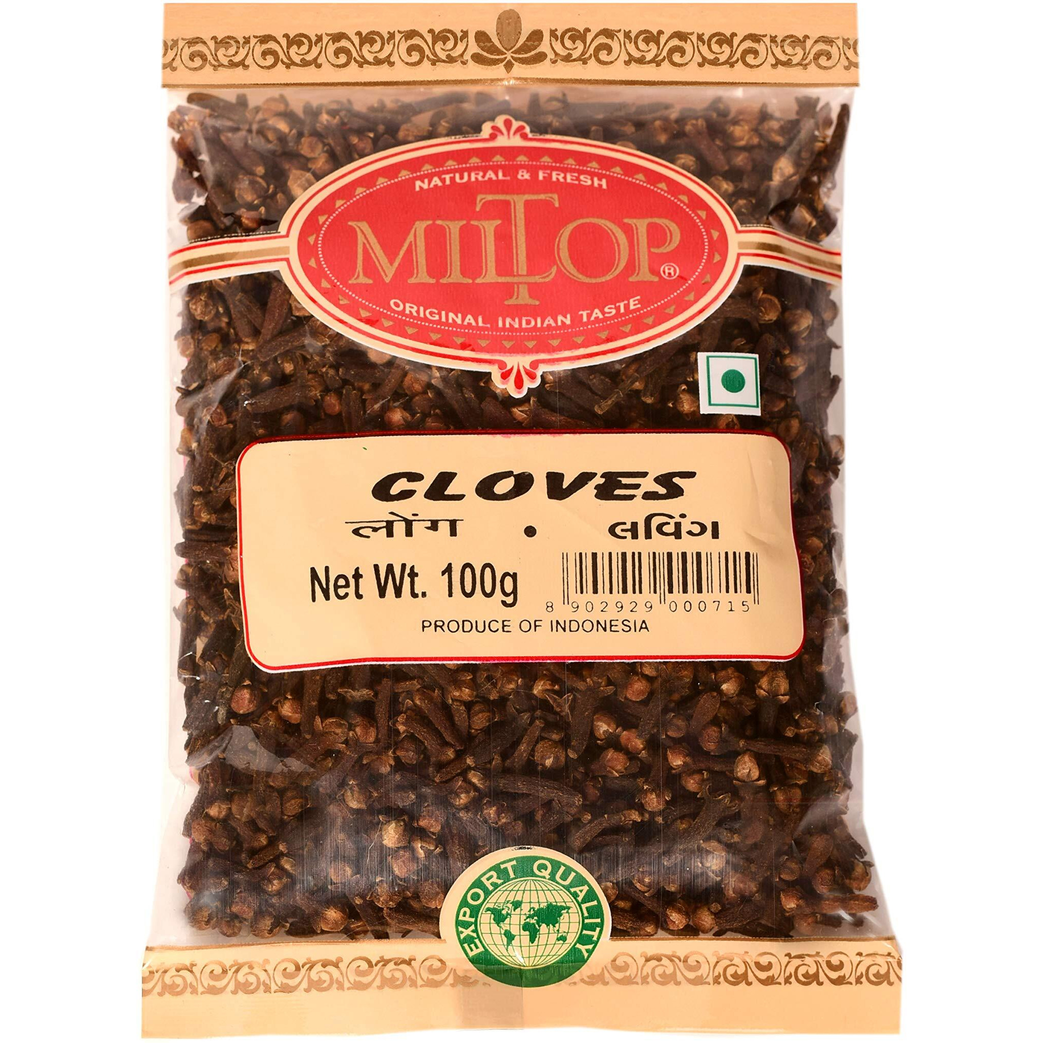 Miltop Long Clove Whole Spice, 200g