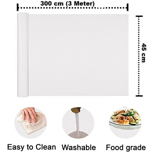 KayJen EVA Anti Slip Mat/Sheet for Fridge, Kitchen, Drawer, Bathroom, Shelf Liner, 400 GSM, Ethylene Vinyl Acetate..