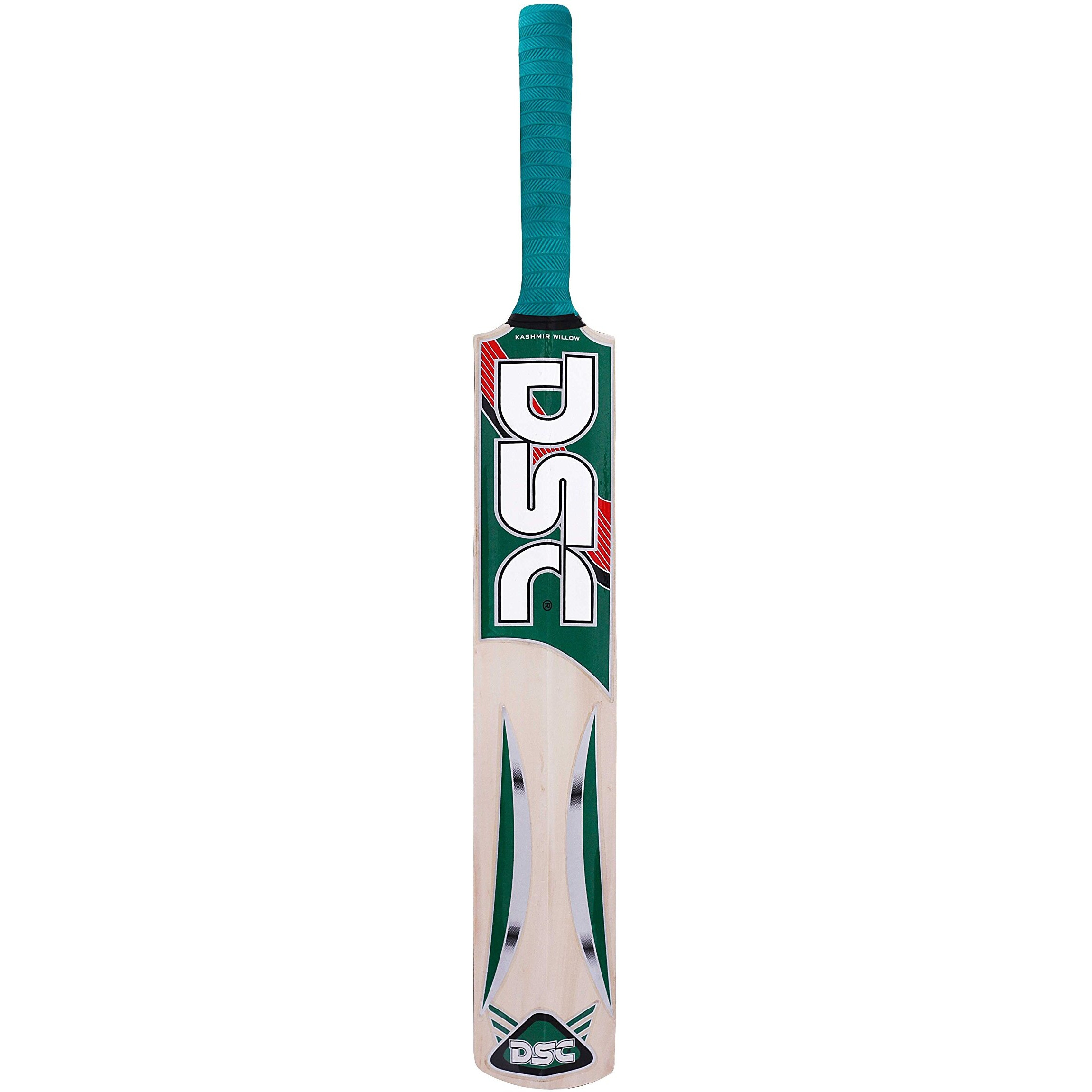 DSC Sixer Kashmir Willow Cricket Bat ( Size Short Handle, Ball_ type  Leather Ball, Playing Style  All-Round )