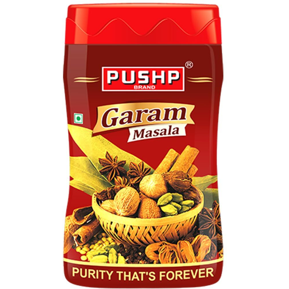 Pushp Brand Garam Masala Jar (500 Pack of 1)