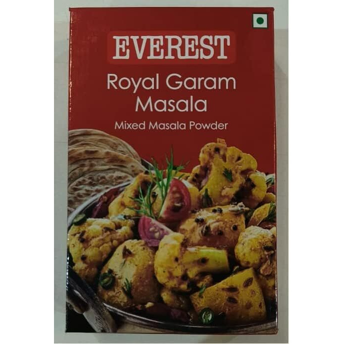 Everest Royal Garam Masala Powder, 100G Carton - Ginger