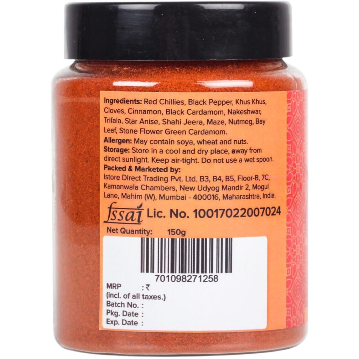 Urban Platter Kolhapuri Misal Masala, 150g [Hot'n'spicy]