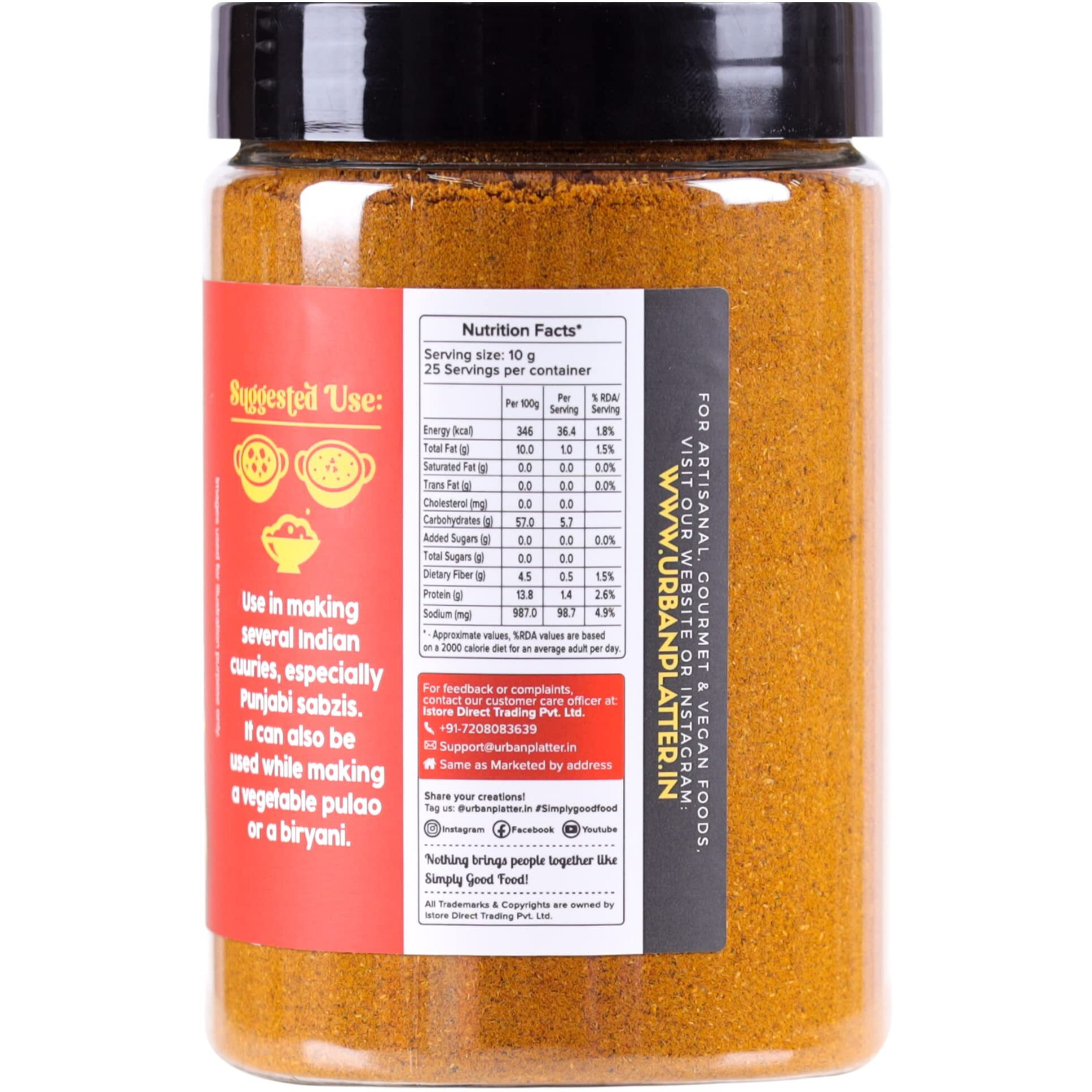 Urban Platter Kitchen King Masala, 250g [All Natural]