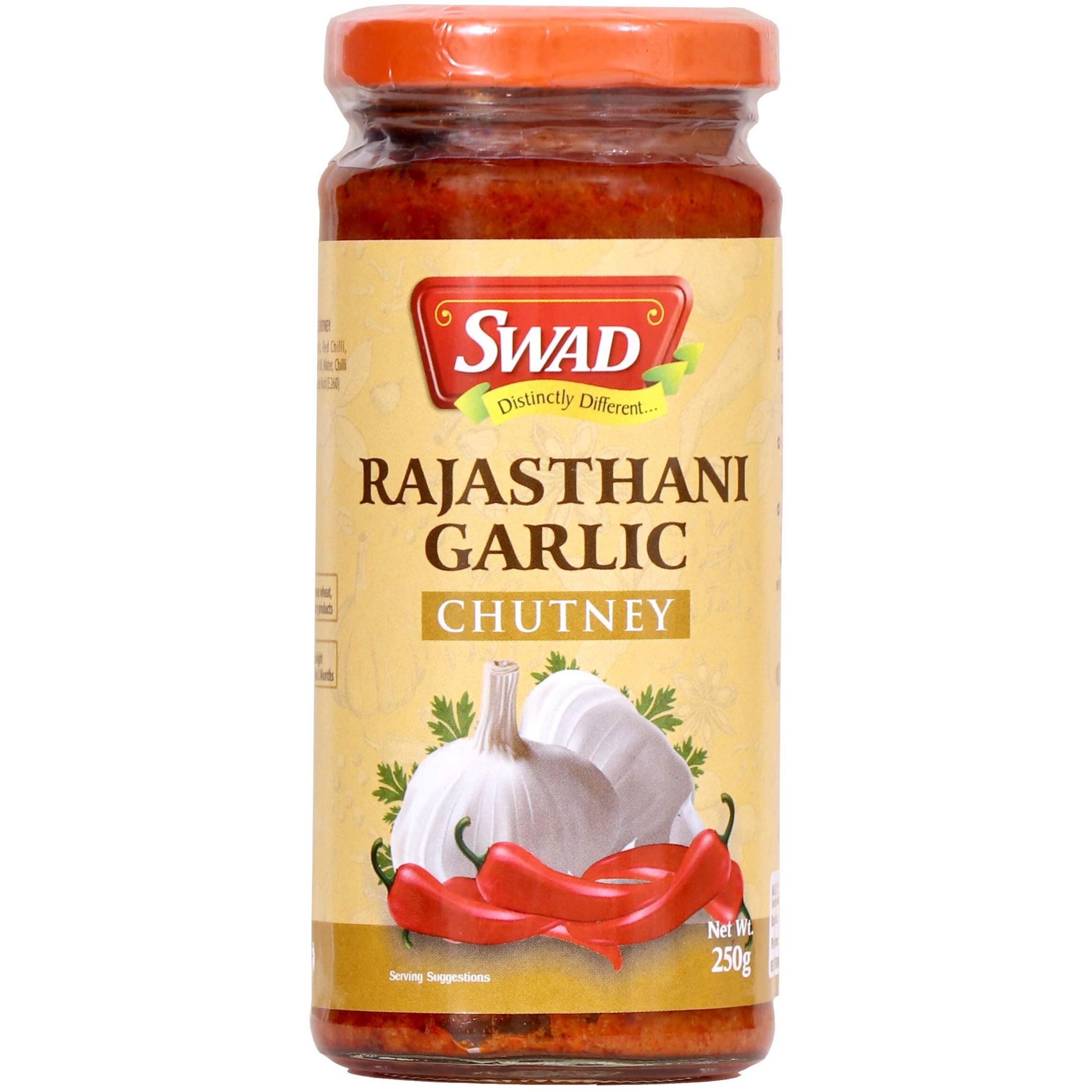 SWAD Rajasthani Red Chilli Garlic Chutney/Lehsun laal mirch Chutney-250g