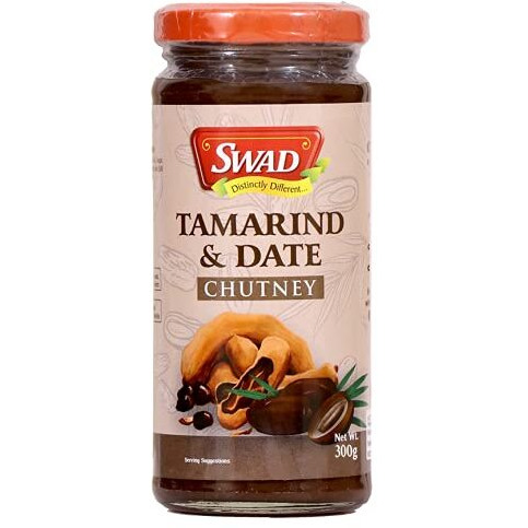 SWAD Delicious Tangy Pure Tamarind & Date Chutney/Khatti mithi Imli Khajoor chuhara Chutney-300g