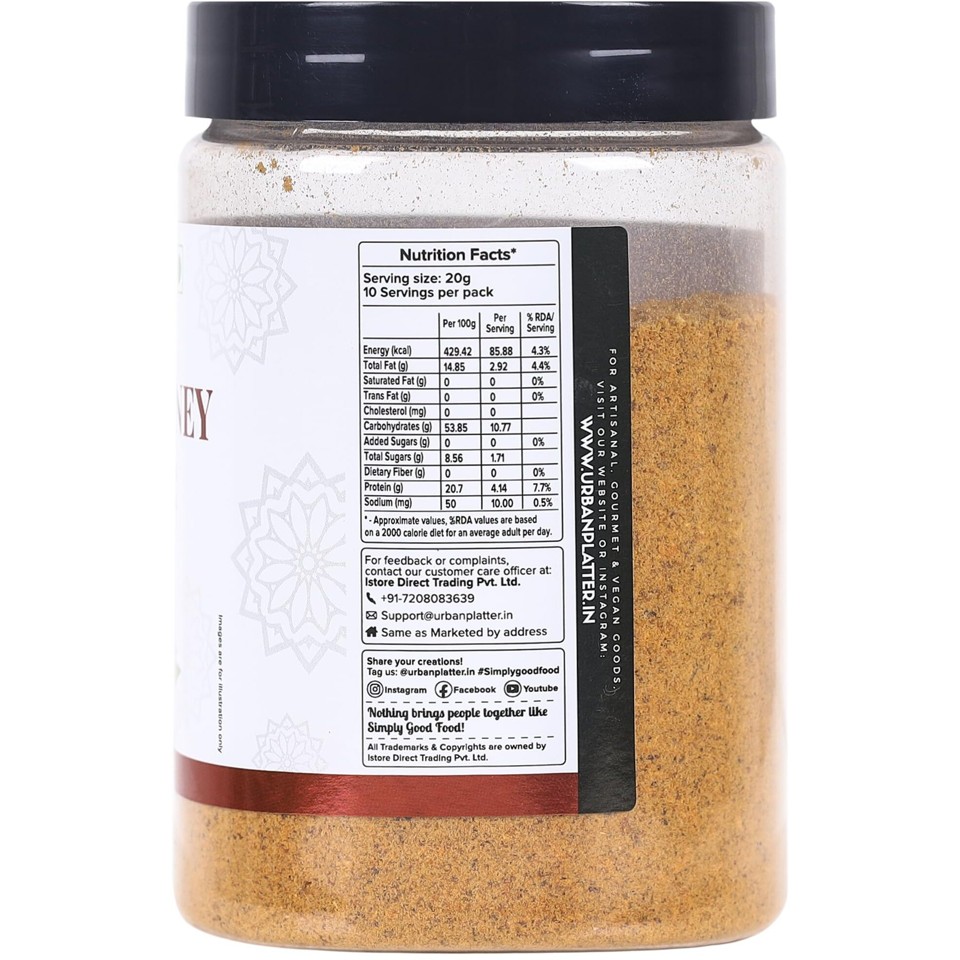 Urban Platter Instant Mysore Dosa Chutney Powder, 200g