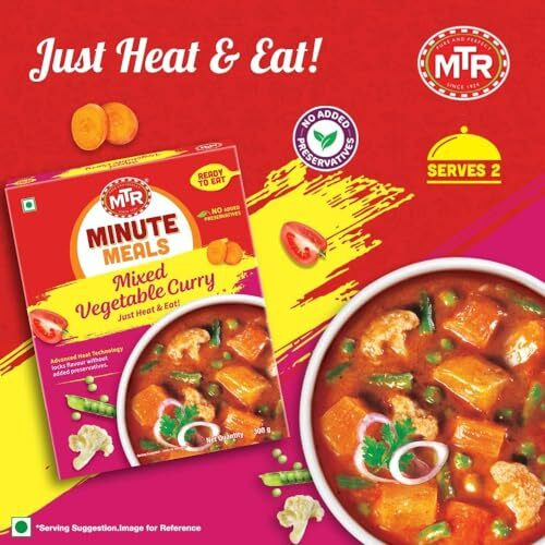 MTR Ready to Eat Mixed Vegetable Curry 300g