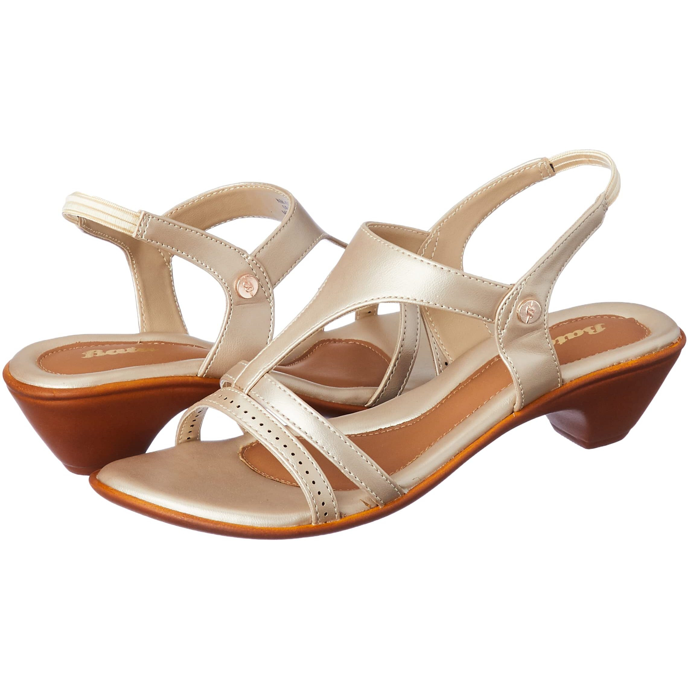 Bata WomenANJALI SANDAL ESandal UK 4 Color White (6611688)