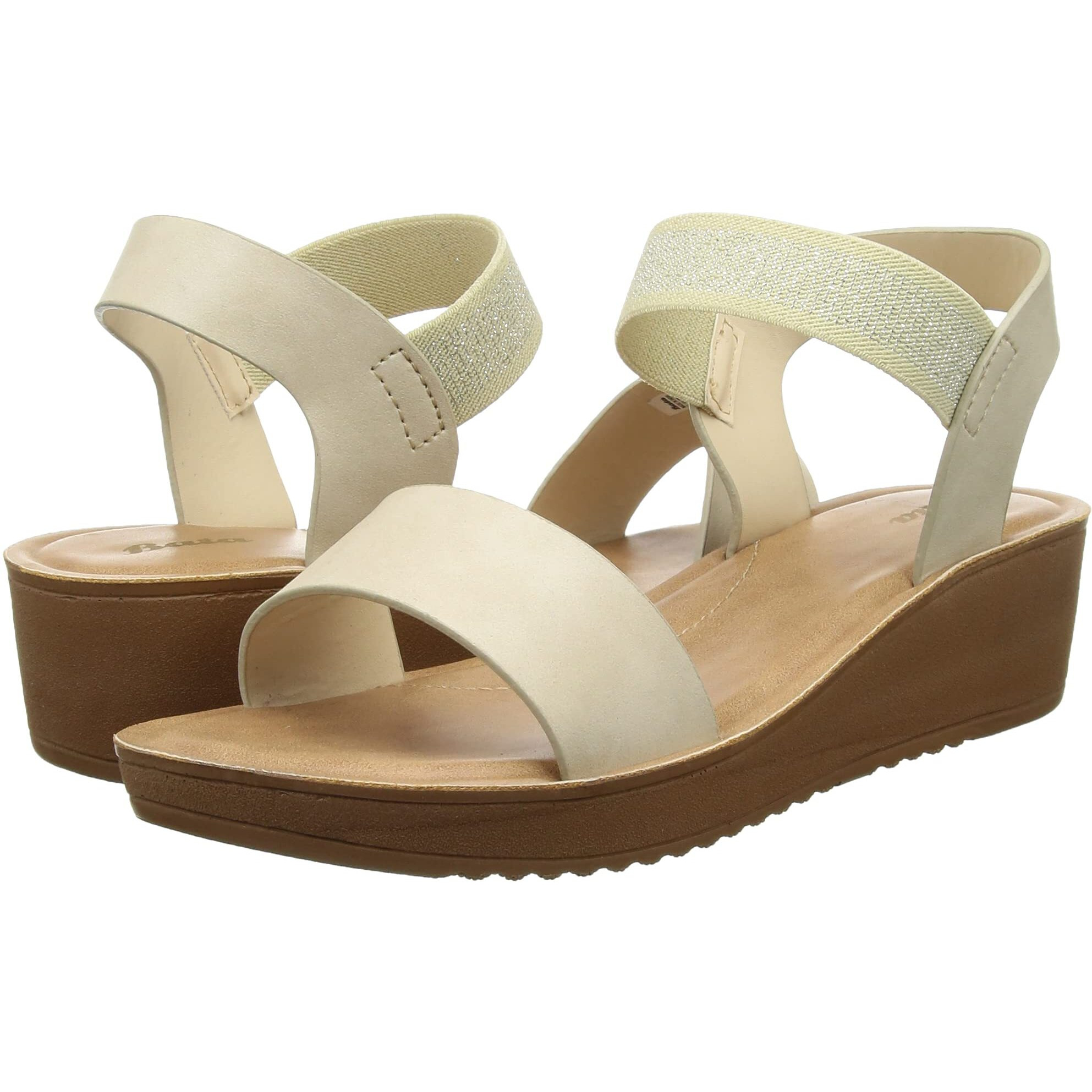 Bata Women's Speed With Lace Beige Sandals -7 UK (6618806)