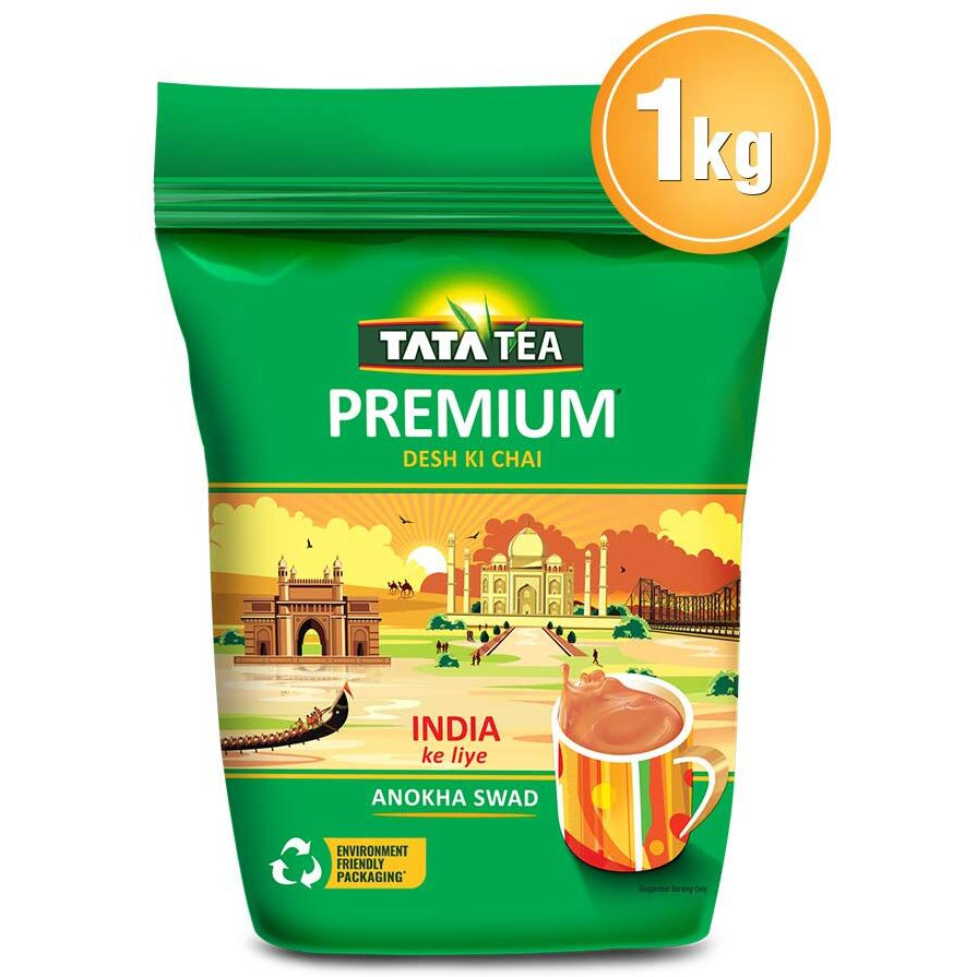 Tata Tea Premium | Desh Ki Chai | Unique Blend Crafted For Chai Lovers Across India | Black Tea | 1kg