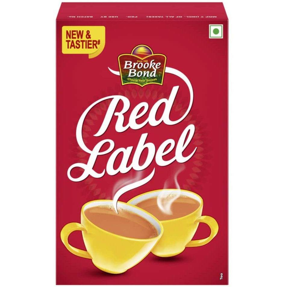 Brooke Bond Red Label Tea Leaf Carton, 500 Grams