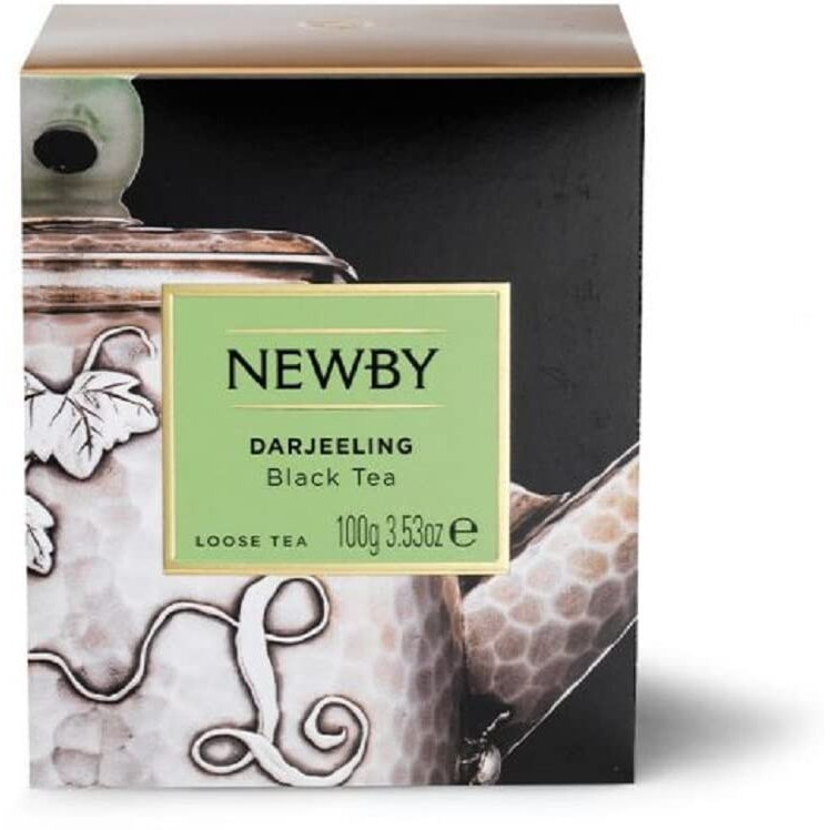 Newby Darjeeling Loose Leaf Tea | Heritage | 100g | Luxury Tea, Floral Aroma With Unique, Delicate Flavour Of Muscatel