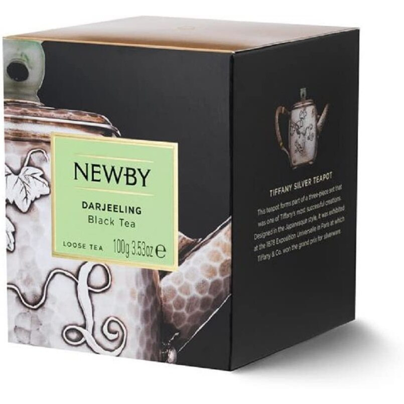 Newby Darjeeling Loose Leaf Tea | Heritage | 100g | Luxury Tea, Floral Aroma With Unique, Delicate Flavour Of Muscatel