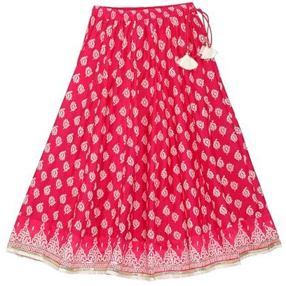 BIBA Girls PRINTED SHORT_KURTA KID(KWJAIPUR5808_WHITE_15)