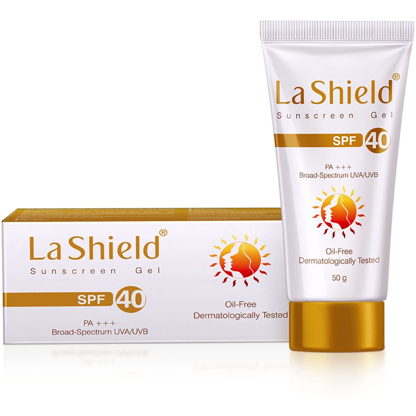 La Shield SPF 40 PA+++ Mineral Sunscreen Gel | Superior Matte Finish | Oil-free | Lightweight | No white cast | For Acne Prone, Oily or sensitive skin |Dermatologist Prescribed | 50g